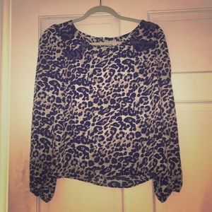 Target leopard blouse